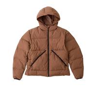 Down Puffer Hooded Jacket - male - Gramicci - Winter Jackets - Brown - XL - Jackets XL