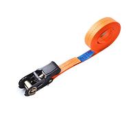 Down Straps, 2.5cm wide, safety pull 500KG, breaking tensile force 1000KG, polyester webbing, steel tensioner, six colors(Red,6m)