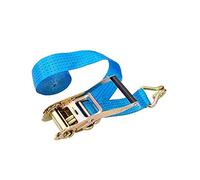 Down Straps - 5cm wide 10ft Pulling 5 tons-Ratchet Tie heavy duty for cargo belts bundled with l(2m)