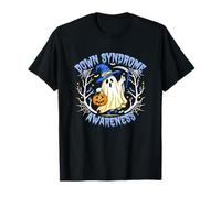 Down Syndrome Awareness Ghost Halloween Support T-Shirt