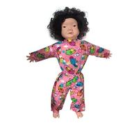 Down Syndrome Care Simulator, Anatomy Doll for Human Body Study, Soft Plastic Figure Model with Realistic Features - Anatomy and Physiology Study Tools, Anatomia Humana Model
