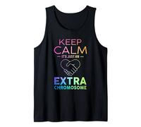 Down Syndrome - Keep Calm It's Just An Extra Chromosome Tank Top