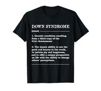 Down Syndrome Meaning Definition World Down Syndrome T-Shirt