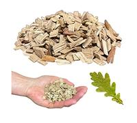 Down the Cove 100g Oak Wood Chips - Coarse 8mm Natural Hardwood BBQ Smoker Chips for Smoke Boxes, Smoker Boxes, Gas Grills, Charcoal BBQs, Foil Pouches and Outdoor Food Smoking