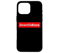 Down To Blaze Funny Medical or Recreational Smoker Case for iPhone 16 Pro Max