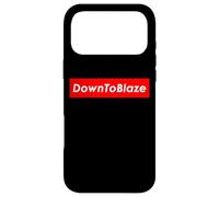 Down To Blaze Funny Medical or Recreational Smoker Case for iPhone 17 Pro Max
