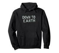 Down to Earth Design for a Cool and Calm Appeal Pullover Hoodie