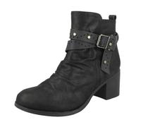 Down to Earth Ladies Down To Earth Ankle Boots - Black - UK 4