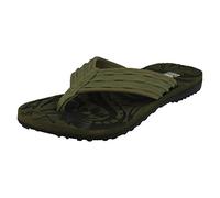 Down To Earth Mens Toe Post Flip Flops - Olive EVA - UK Size 8 - EU Size 42 - US Size 9