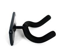 DownBeat Guitar Wall Mount with Strong Failproof Wall Anchor and Screws for Violin Bass Banjo (Black)