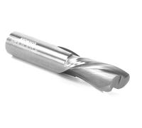 Downcut Spiral Router Bit - Silver 1/2-Inch