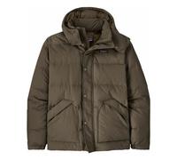 DownDrift Recycled Fiber Down Jacket Brown S