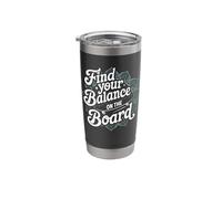 Downhill Longboarding Street Skating Skate Tricks Stainless Steel Insulated Tumbler