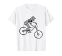 Downhill Mountain Bike Biker MTB Mountain Biker Boys Children T-Shirt