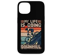 Downhill Mountainbike Fahrrad - My Life Is Going Downhill Case for iPhone 13