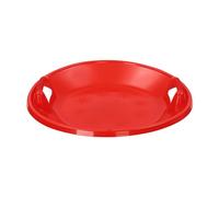 Downhill Snow Scooter, Snow Sled, Winter Outdoor Skiing Equipment Round Snow Disc, Snow Slider for Kids and Adults, Max Load 70 kilograms, Red