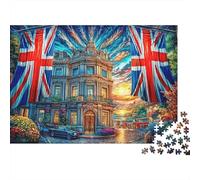Downing Street 1000 Piece Impossible Puzzle for Adults - Challenging Jigsaw Puzzles, Family Activity & Game Gift 70x50cm/1000pcs