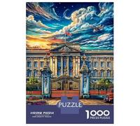 Downing Street 1000 Piece Impossible Puzzle for Adults - Challenging Jigsaw Puzzles, Family Activity & Mind Game Gift 70x50cm/1000pcs