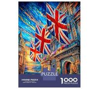 Downing Street 1000 Piece Jigsaw Puzzle for Adults And Kids-Challenging Hard Puzzle Game,Home Decoration & Family Fun 52x38cm/1000pcs