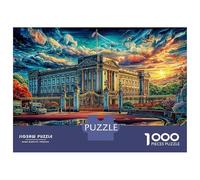 Downing Street 1000 Piece Jigsaw Puzzle with Whimsical Design - A Charming Challenge for Adults And Kids Age 14 Years Up52x38cm/1000pcs