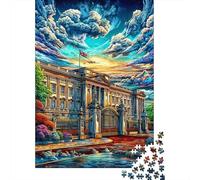 Downing Street 1000 Piece Jigsaw Puzzle with Whimsical Design - A Charming Challenge for Adults And Kids Age 14 Years Up52x38cm/1000pcs