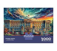 Downing Street 1000 Piece Jigsaw Puzzle with Whimsical Design - A Charming Challenge for Adults And Kids Age 14 Years Up52x38cm/1000pcs