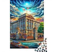 Downing Street 1000 Piece Jigsaw Puzzle with Whimsical Design - A Charming Challenge for Adults And Kids Age 14 Years Up70x50cm/1000pcs