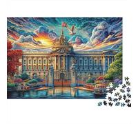 Downing Street Puzzle 1000 Pcs Impossible Jigsaw Puzzle, Challenge Puzzle for Adults & for Age 14 And Up 52x38cm/1000pcs