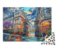 Downing Street Puzzle 1000 Pcs Impossible Jigsaw Puzzle, Challenge Puzzle for Adults & for Age 14 And Up 38x26cm/1000pcs