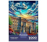 Downing Street Puzzles 1000 Piece for Adults Puzzle Impossible, Puzzle Family Activity Puzzles Game 70x50cm/1000pcs
