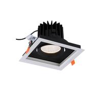 Downlight IA LED 30W, 4000K White/Black 8718