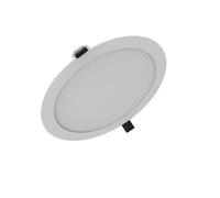 Downlight Slim Round LED 10.5/19W 3000K/4000K 240V IP44 D205 DALI