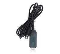 Download Data Cable for FS I6 T6 I4 CT6B Transmitter, Plug and Play Firmware Upgrade Connection Cable, ABS Data Transfer Line with Enhanced Parameter Adjustment for RC Transmitters