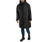 Hunter Men's Downpour PU Cocoon Cloak Jacket, Black