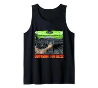Downshift for Bliss - Stick Shift Humor Three Pedals Tank Top