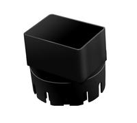 Downspout Adapter - Downspout to Drain Pipe Adapter, Universal Round to Square Gutter Connector for 2x3 and 3x4 inch Downspouts, Drain Tile Corrugated Landscape Pipe Water Gutter Use