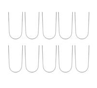 Downspout Extension Fixing Pin - 10 Pieces Heavy Duty Fixer, 1-Set Gutter Runout Anchoring Stake, No-Drill Downspout Pin for Rain, Drainage Accessory, Peg for Homeowner, Garden and Yard