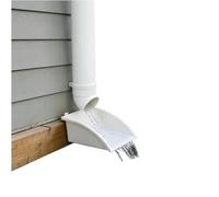 Downspout Splash Block, Downspout Diverter Splash Block & Dustpan for Gutter Foundation 1/2/4/5/8/10/20 pcs(Pack of 4)