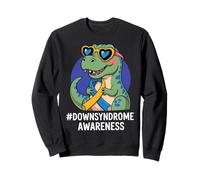 #DownSyndrome Awareness Dinosaur Advocate Kids Event Tee Sweatshirt