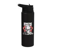 Downtime Fears Me Reliability Engineer Stainless Steel Insulated Water Bottle