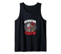 Downtime Fears Me Reliability Engineer Tank Top
