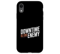 Downtime Is The Enemy Maintenance Identity Case for iPhone XR