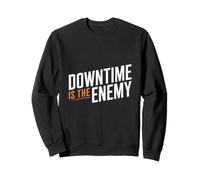Downtime Is The Enemy Maintenance Identity Sweatshirt