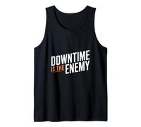 Downtime is The Enemy Maintenance Identity Tank Top