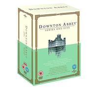 Downton Abbey ITV TV Period Drama Series Complete Season 1,2,3,4 and 5 - All Episodes (19 Discs) DVD Box Set Collection + Extras