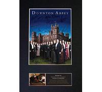 DOWNTON ABBEY Signed Autograph Mounted Photo Reproduction PRINT A4 Rare Perfect Birthday (297 x 210mm) #515 (Not Framed)