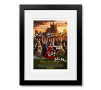 Downton Abbey The Movie Cast Signed A4 Poster Photo Print Framed Autograph Gift Film (The Grand Finale A4 Framed & Mounted)