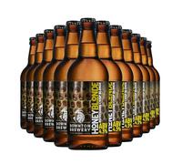 Downton Brewery Honey Blonde 4.3% ABV 12 x 500ml Bottle | Golden Blonde Ale | Smooth with Floral & Honey Notes | English Craft Beer from Wiltshire