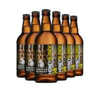 Downton Brewery Honey Blonde 4.3% ABV 6 x 500ml Bottle | Golden Blonde Ale | Smooth with Floral & Honey Notes | English Craft Beer from Wiltshire