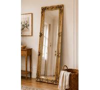 DOWNTON INTERIORS UK Antique Gold Tall Ornate Dressing Wall Mirror
